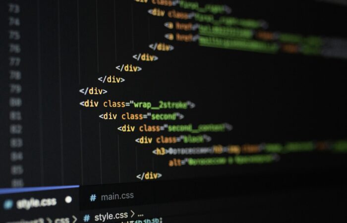 black flat screen computer monitor